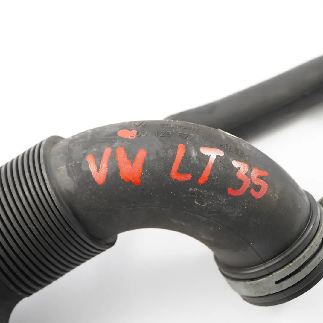 Volkswagen VW LT 35 2.5 TDI Przewód Wąż Rura Powietrza - SKU 2D0129627M - Numer Części 2D0129627M