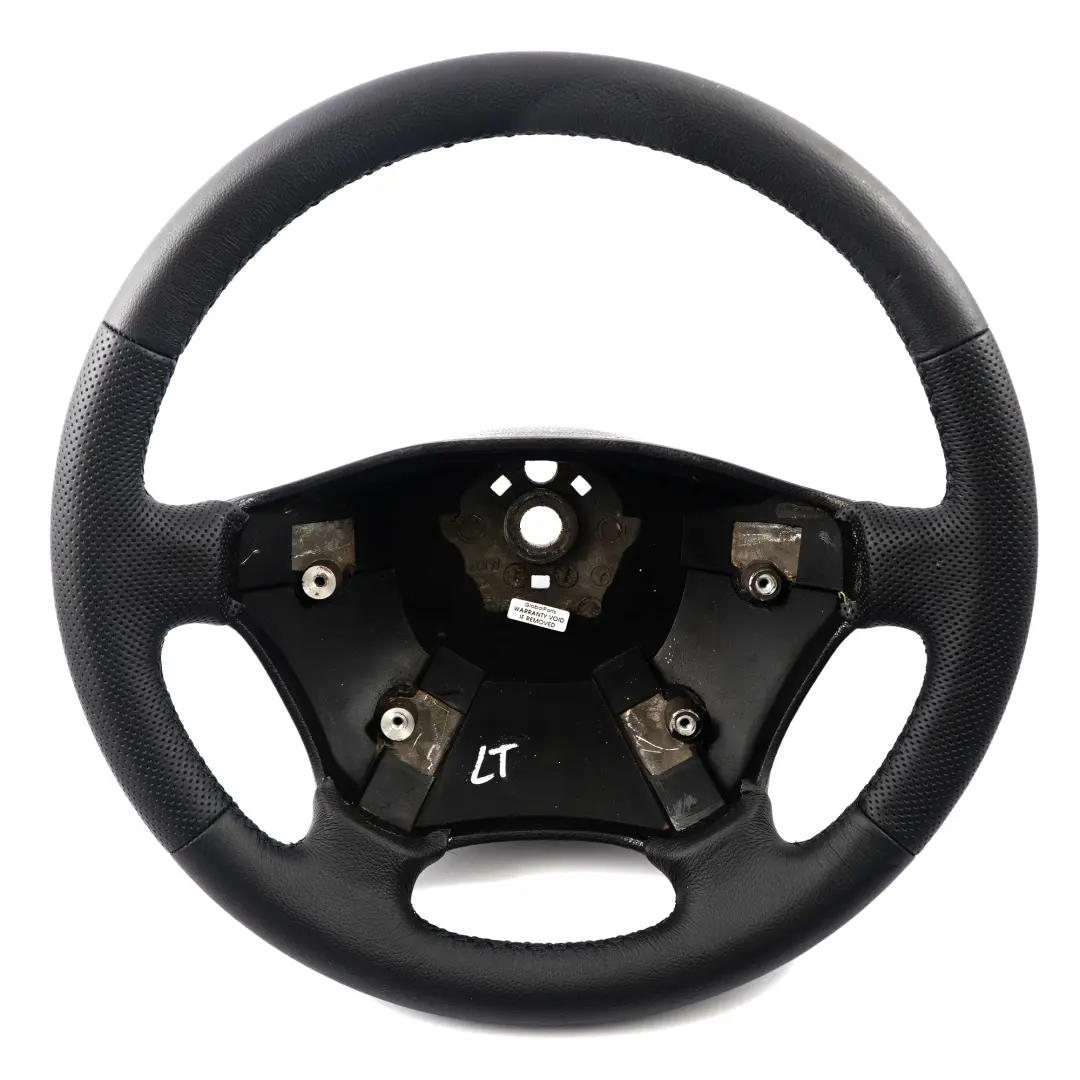 VW Volkswagen LT 35 NEW Black Leather Steering Wheel Black Thread - SKU 2D0419091-1 - Part number 2D0419091