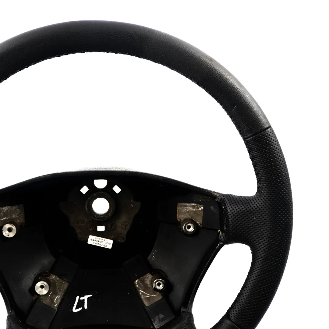 VW Volkswagen LT 35 NEW Black Leather Steering Wheel Black Thread - SKU 2D0419091-1 - Part number 2D0419091