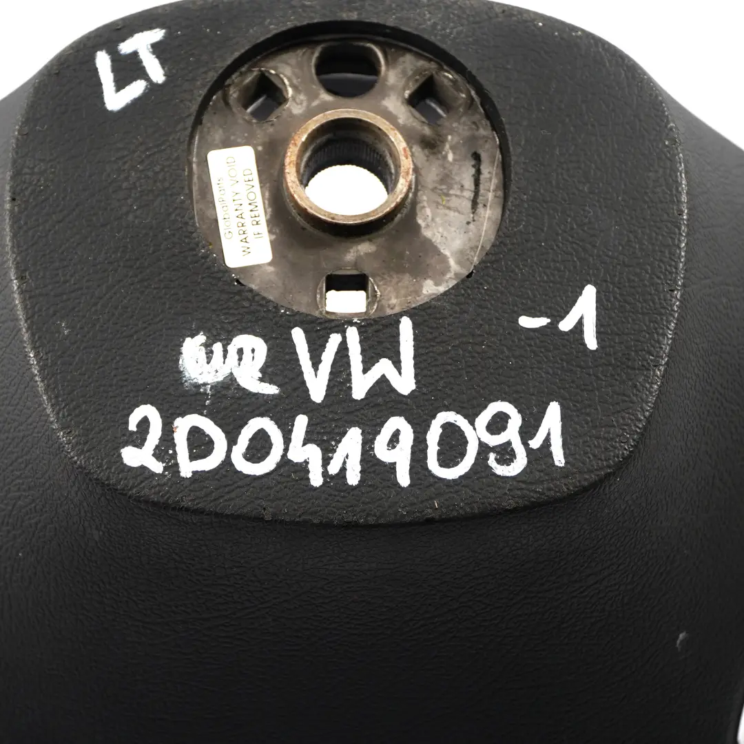 VW Volkswagen LT 35 NEW Black Leather Steering Wheel Black Thread - SKU 2D0419091-1 - Part number 2D0419091