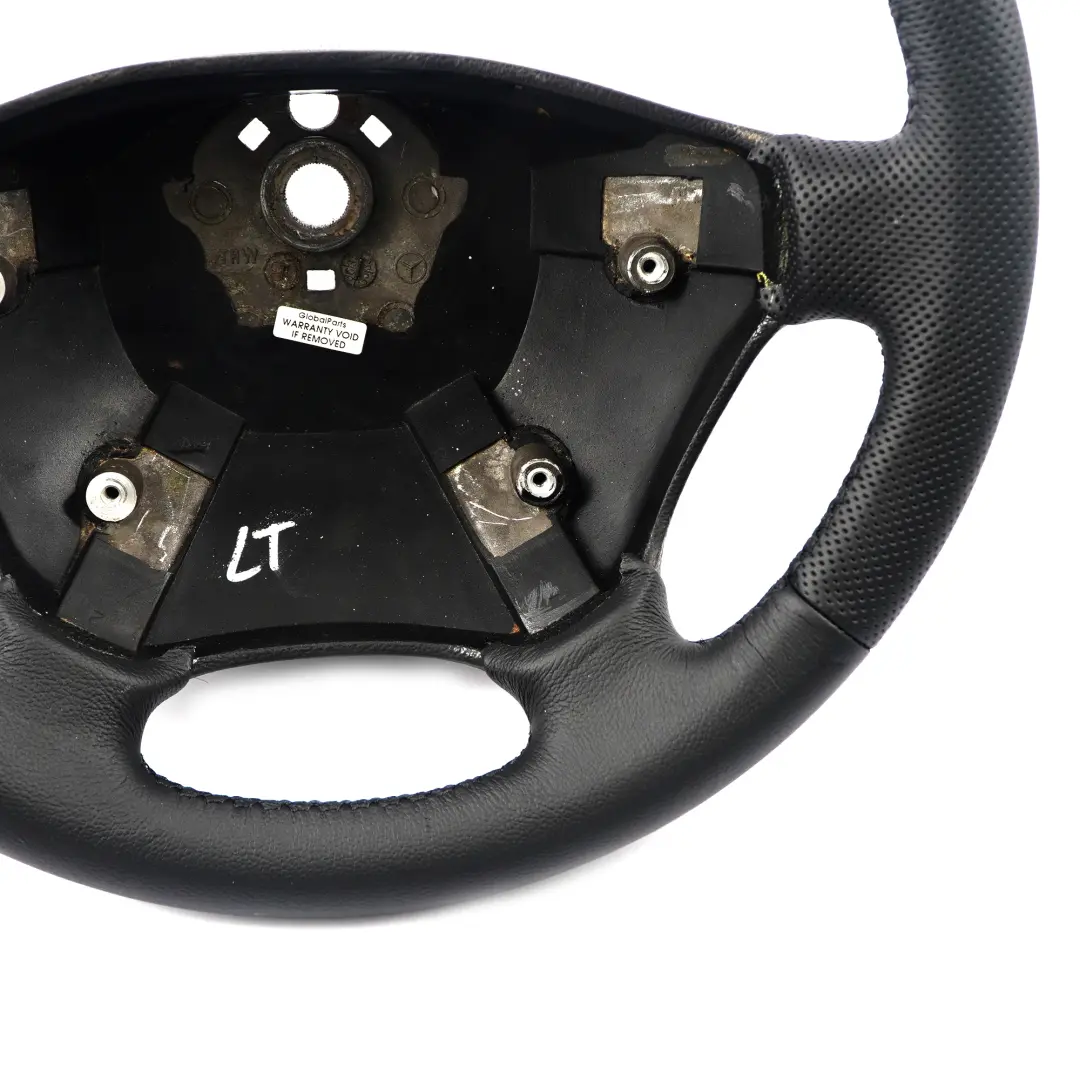 VW Volkswagen LT 35 NEW Black Leather Steering Wheel Black Thread - SKU 2D0419091-1 - Part number 2D0419091