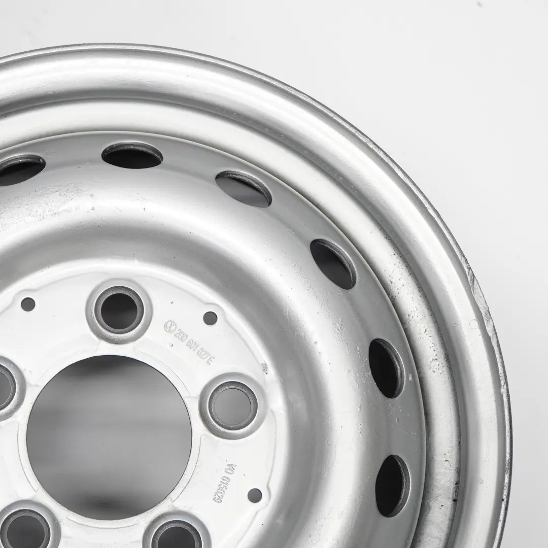 VW Volkswagen LT 35 Silber Stahl felge 15" 6J ET:75 - SKU 2D0601027E - Teilenummer 2D0601027E