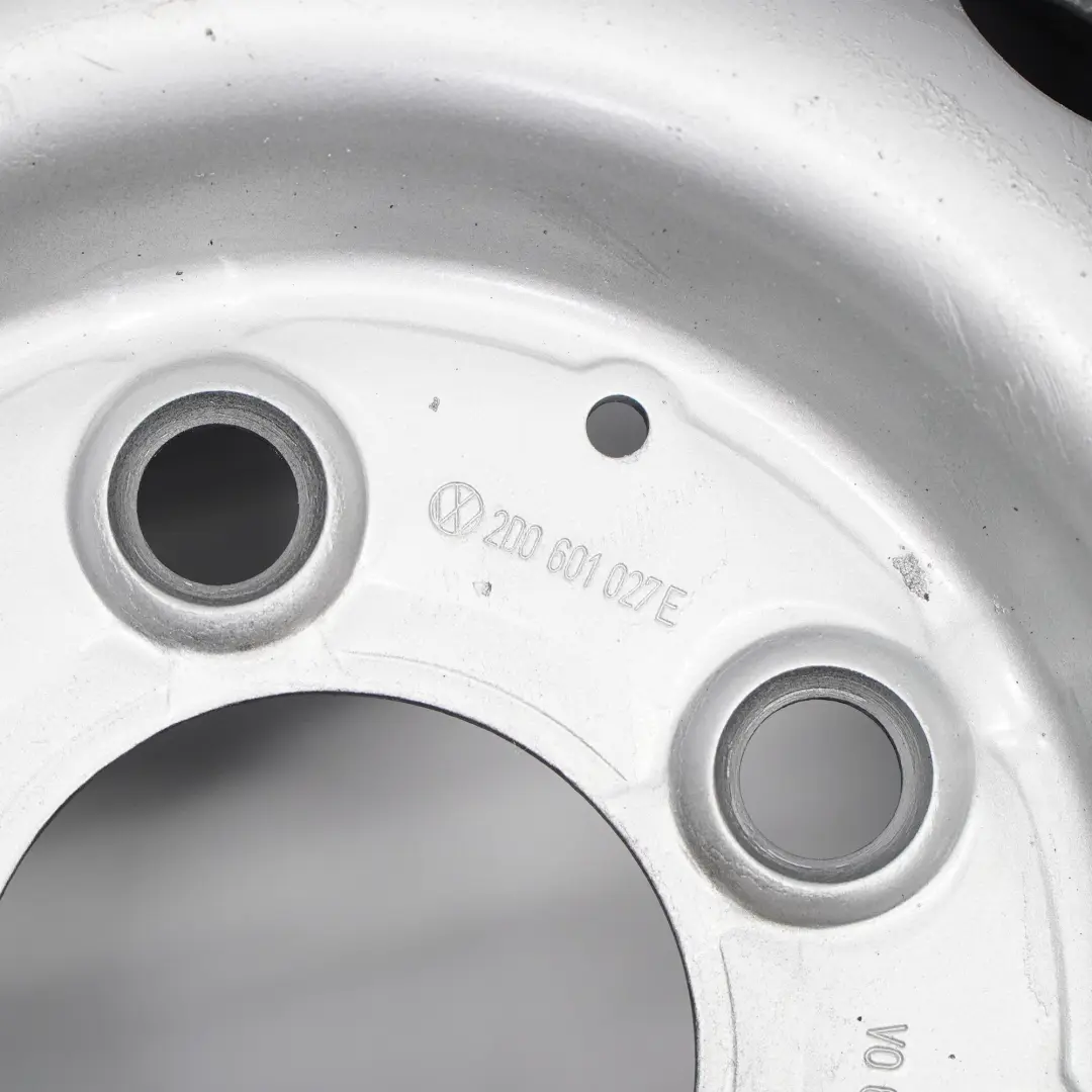 VW Volkswagen LT 35 Silber Stahl felge 15" 6J ET:75 - SKU 2D0601027E - Teilenummer 2D0601027E