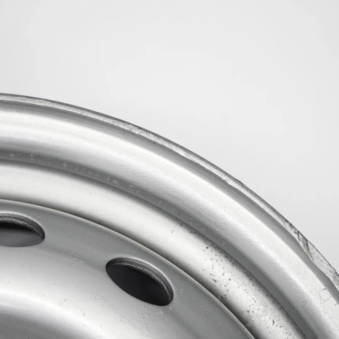 VW Volkswagen LT 35 Silver Steel Rim Wheel 15" 6J ET:75 - SKU 2D0601027E - Part number 2D0601027E