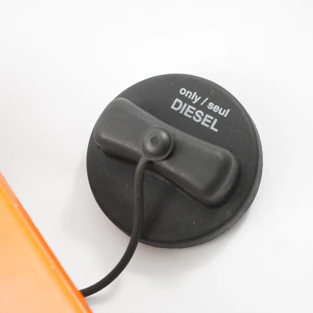 Filler Flap Cover Cap Lid Orange to VW Volkswagen LT 35 Fuel with Part number 2D0809905B VW Volkswagen LT 35 Fuel Filler Flap Cover Cap Lid Orange - SKU 2D0809905B - Part number 2D0809905B