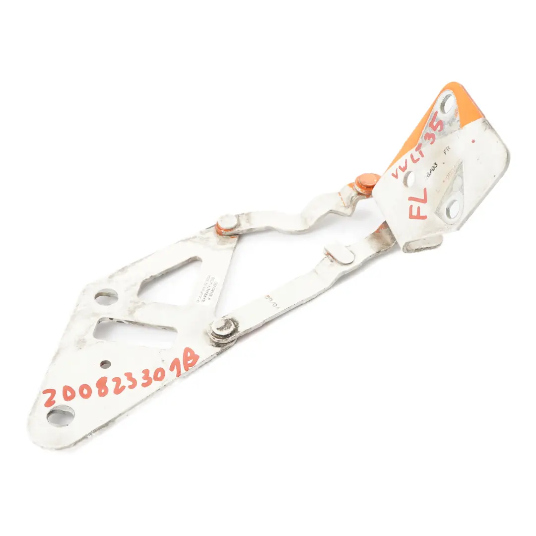 Motor haube scharnier vorne links Weiß VW Volkswagen LT 35 - SKU 2D0823301B - Teilenummer 2D0823301B