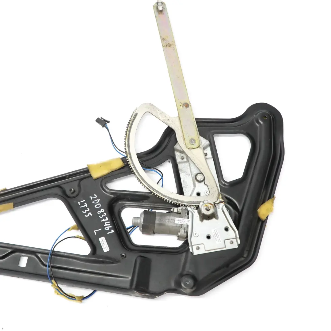 Meccanismo Alzacristalli Motore Porta Anteriore Sinistra per VW LT 35 con numero di parte 2D0837461 VW LT 35 Meccanismo Alzacristalli Motore Porta Anteriore Sinistra - SKU 2D0837461 - Numero di parte 2D0837461