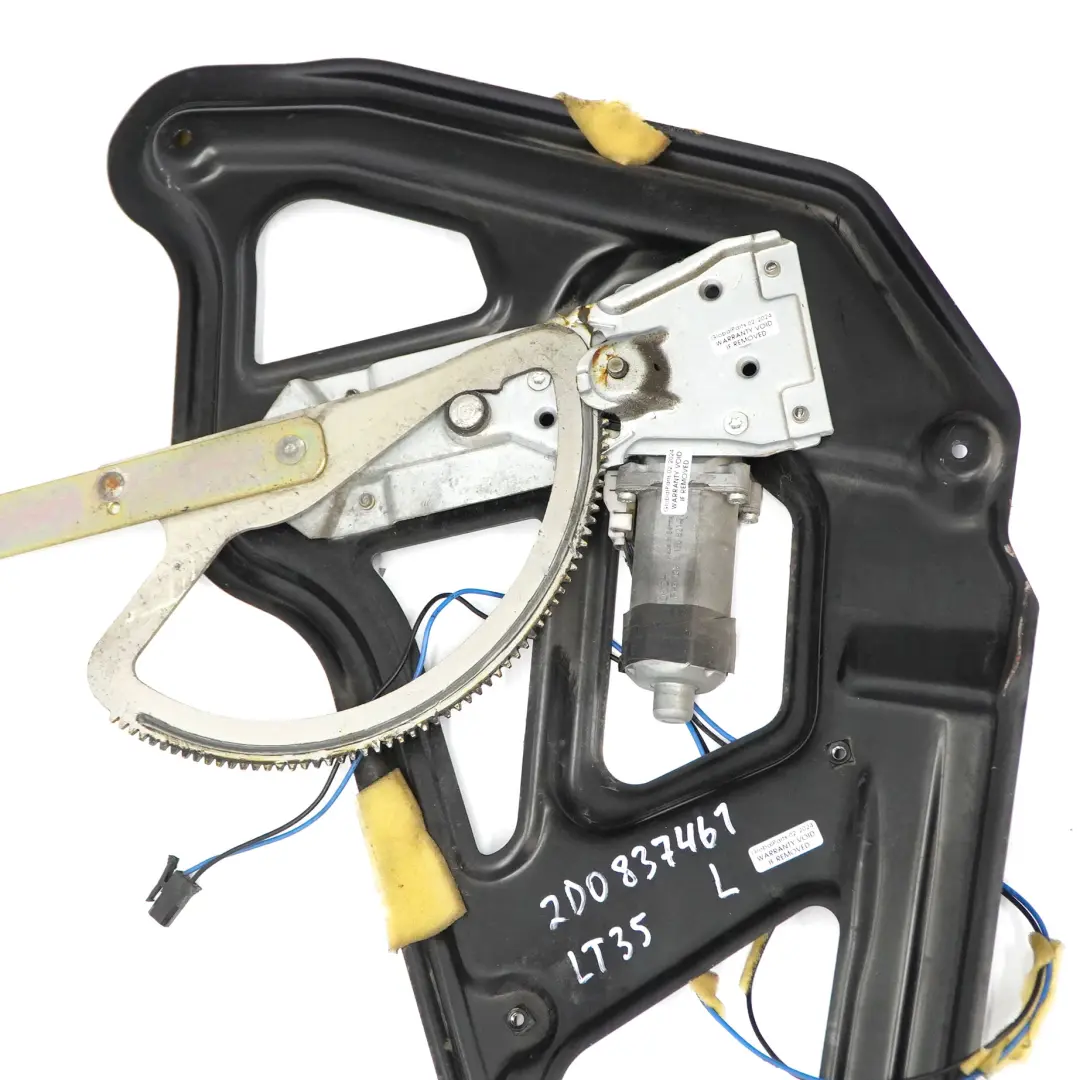Window Lifter Mechanism Motor Front Door Left N/S to VW Volkswagen LT 35 with Part number 2D0837461 VW Volkswagen LT 35 Window Lifter Mechanism Motor Front Door Left N/S - SKU 2D0837461 - Part number 2D0837461