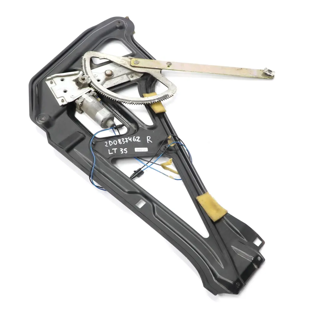 Elevalunas Mecanismo Motor Puerta Delantera Derecha para Volkswagen LT 35 con número de pieza 2D0837462 Volkswagen LT 35 Elevalunas Mecanismo Motor Puerta Delantera Derecha - SKU 2D0837462 - Número de pieza 2D0837462