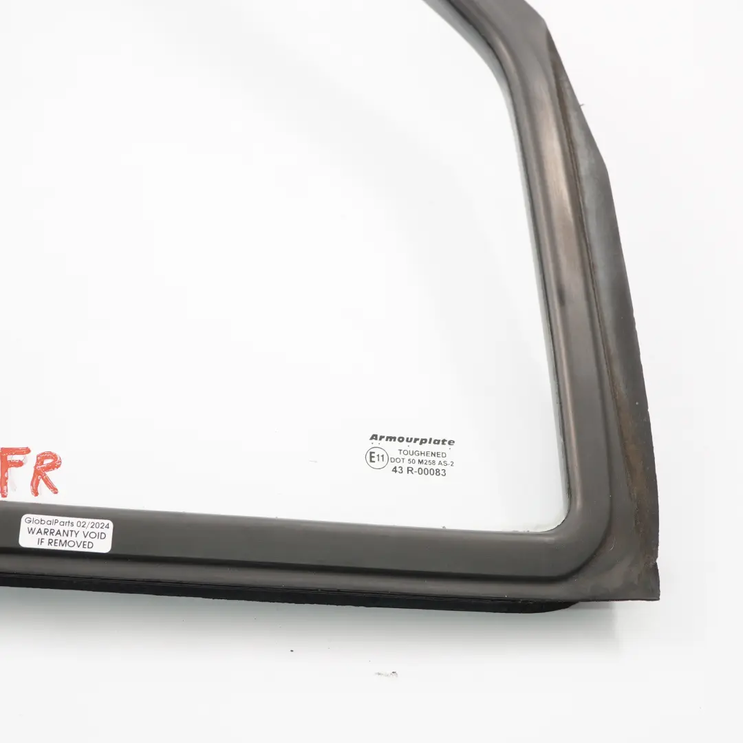 VW LT 32 Puerta Delantera Cristal Fijo Ventana Derecha AS2 Toughened - SKU 2D0845116A - Número de pieza 2D0845116A