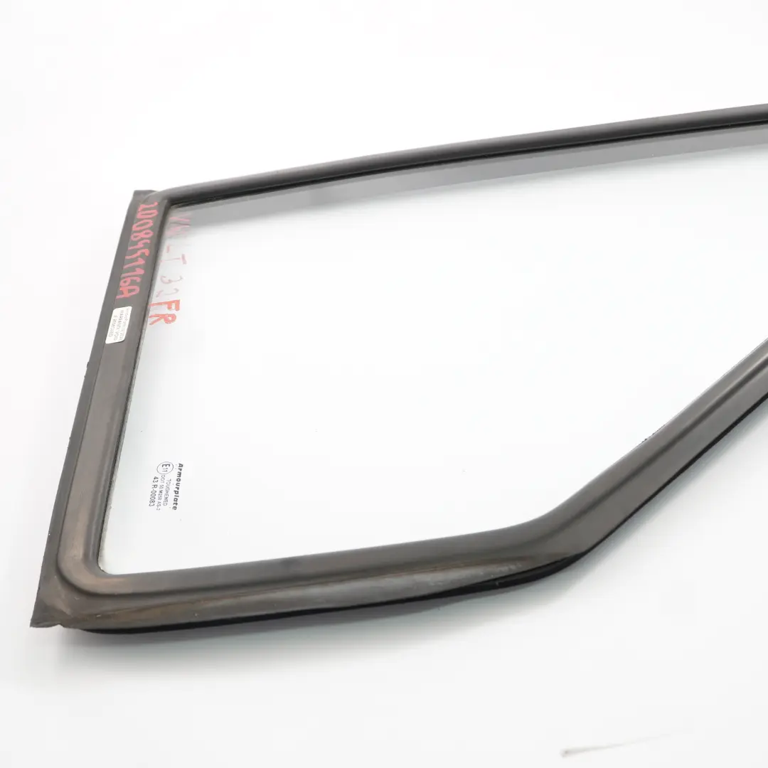 VW LT 32 Puerta Delantera Cristal Fijo Ventana Derecha AS2 Toughened - SKU 2D0845116A - Número de pieza 2D0845116A