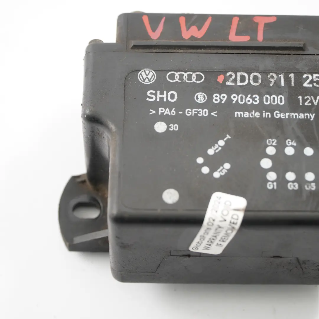 Glow Plug Module Relay Control Unit Black VW Volkswagen LT 35 - SKU 2D0911253 - Part number 2D0911253