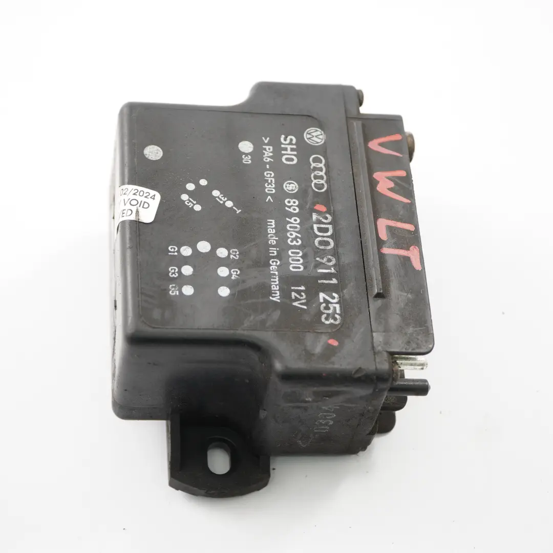 Modulo candelette Unità di controllo relè nero per VW Volkswagen LT 35 con numero di parte 2D0911253 VW Volkswagen LT 35 Modulo candelette Unità di controllo relè nero - SKU 2D0911253 - Numero di parte 2D0911253