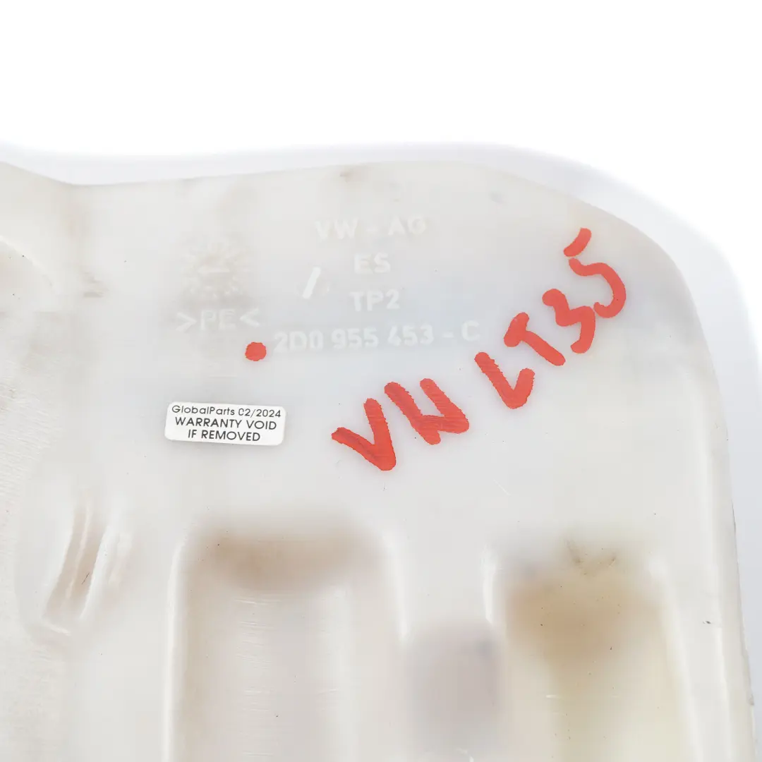 Windscreen Washer Bottle Fluid Tank Reservoir to VW Volkswagen LT 35 with Part number 2D0955453C VW Volkswagen LT 35 Windscreen Washer Bottle Fluid Tank Reservoir - SKU 2D0955453C - Part number 2D0955453C