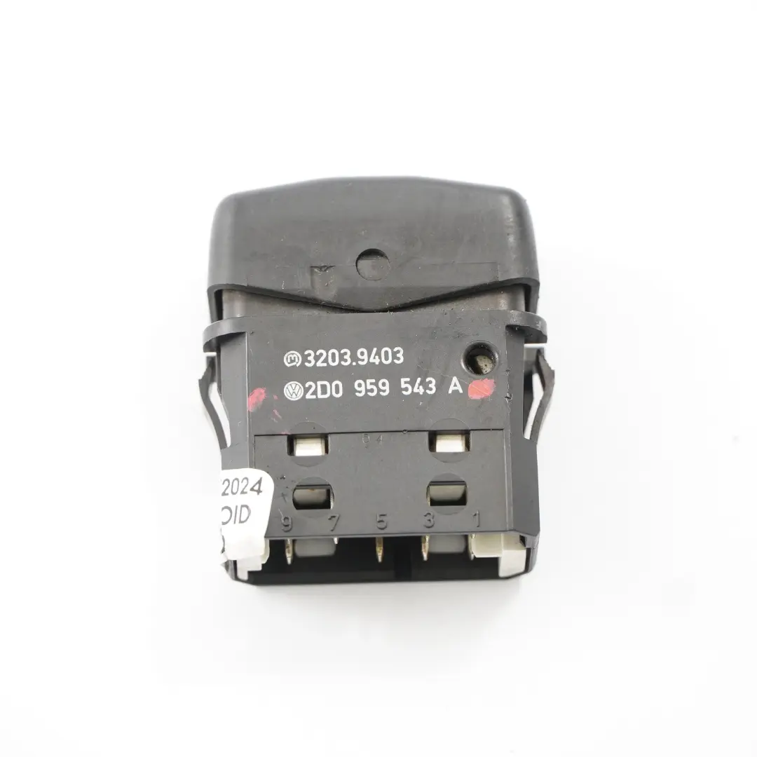 VW Volkswagen LT 35 Air Conditioning Climate A/C Switch - SKU 2D0959543A - Part number 2D0959543A