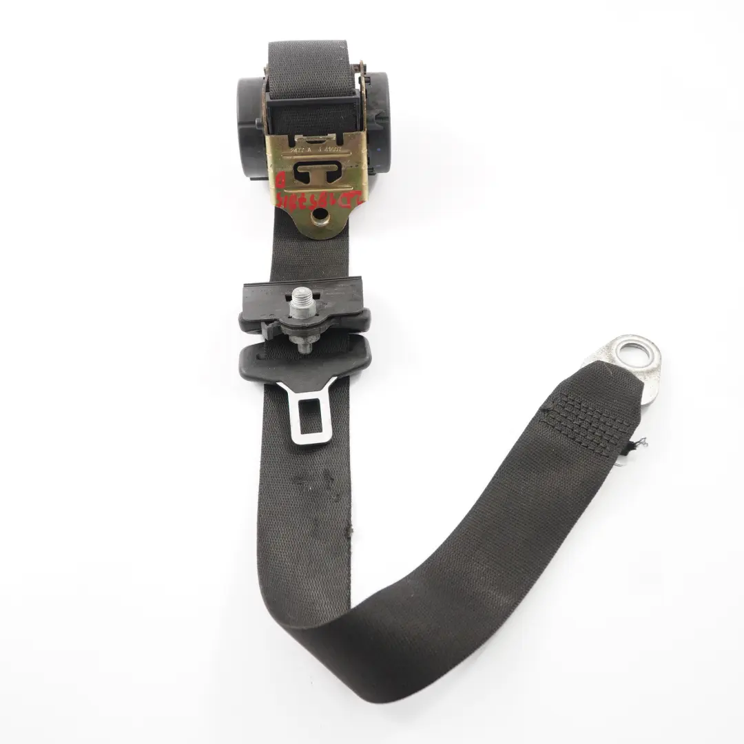 VW Volkswagen LT 35 Rear Seat Belt Upper Seatbelt Black - SKU 2D1857815B - Part number 2D1857815B