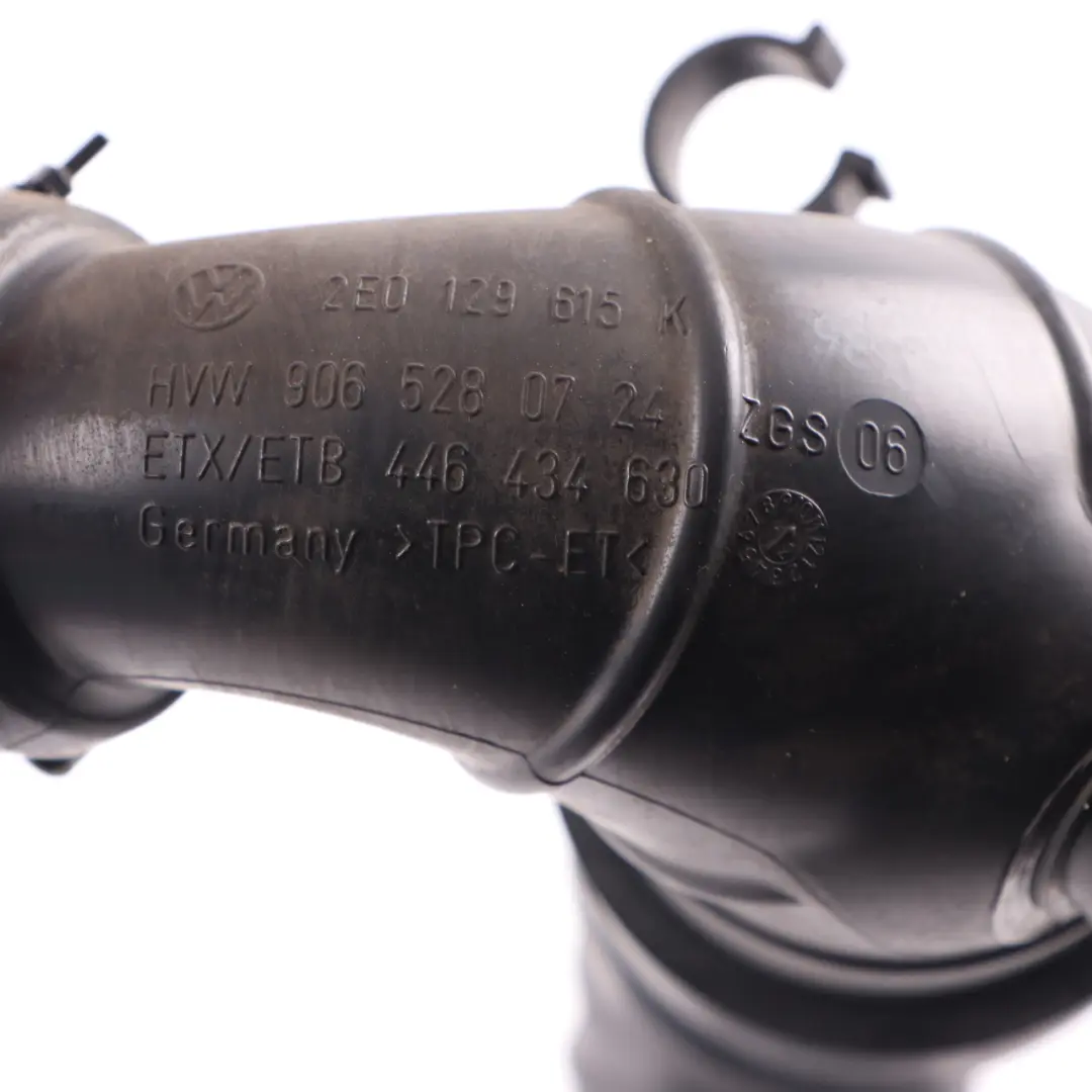 Intake Pipe Hose Line to VW Volkswagen Crafter 1 2.0 TDI Diesel Air with Part number 2E0129615K VW Volkswagen Crafter 1 2.0 TDI Diesel Air Intake Pipe Hose Line - SKU 2E0129615K - Part number 2E0129615K