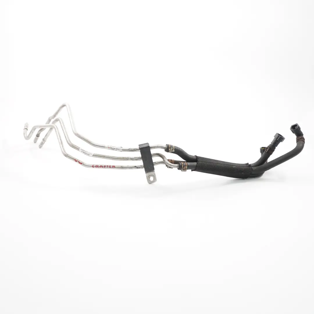 Return Pipe Hose to VW Volkswagen Crafter 2.0 TDI Diesel Fuel Line with Part number 2E0130308K VW Volkswagen Crafter 2.0 TDI Diesel Fuel Line Return Pipe Hose - SKU 2E0130308K - Part number 2E0130308K