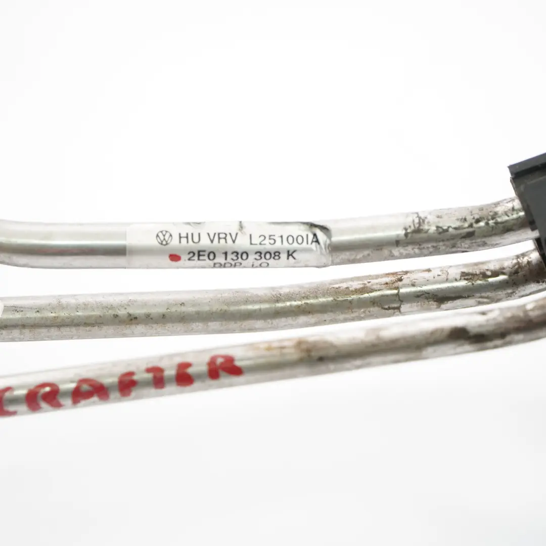 Return Pipe Hose to VW Volkswagen Crafter 2.0 TDI Diesel Fuel Line with Part number 2E0130308K VW Volkswagen Crafter 2.0 TDI Diesel Fuel Line Return Pipe Hose - SKU 2E0130308K - Part number 2E0130308K