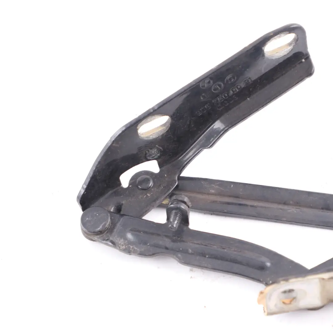 VW Caddy 2K Motorhaubenscharnier vorne links British Gas Blau 1T0823301E - SKU A9067500021-NAM - Teilenummer A9067500021