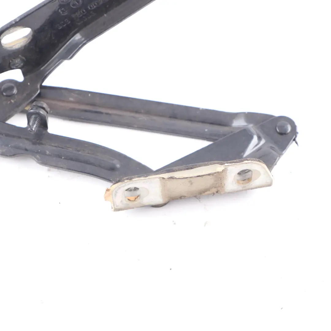 Bonnet Hinge Front Left N/S Nacht Black H9Z to Volkswagen Crafter I Sprinter W906 with Part number A9067500021 Volkswagen Crafter I Sprinter W906 Bonnet Hinge Front Left N/S Nacht Black H9Z - SKU A9067500021-NAM - Part number A9067500021