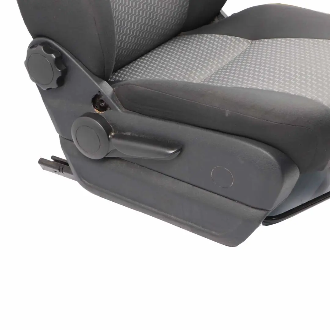 VW Crafter 1 Front Seat Right O/S Interior Cloth Anthracite Grey - SKU rhd-2E0881805K-1 - Part number 2E0881805K