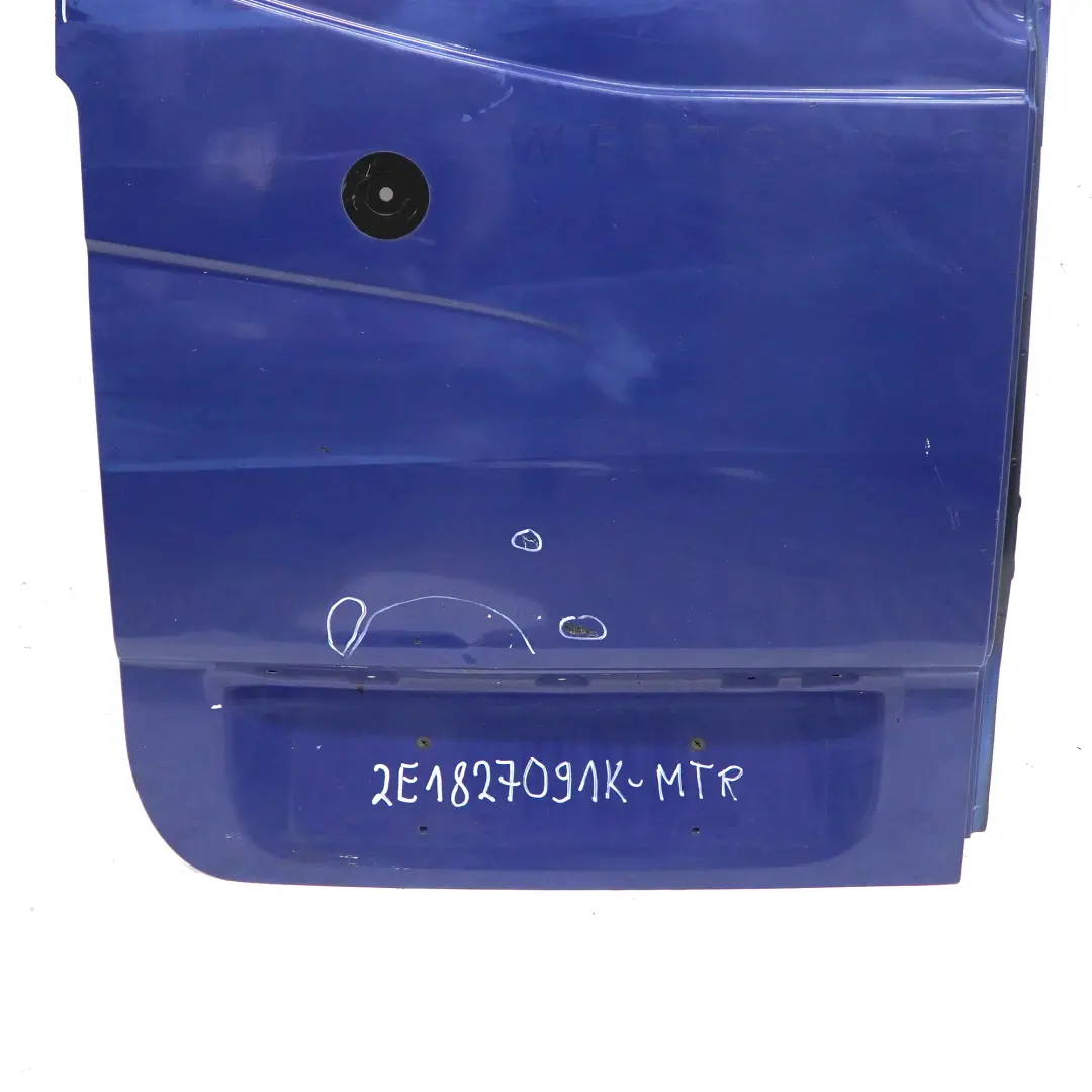 Drzwi Lewe Tylne Niebieskie Malowane do Volkswagen Crafter o numerze 2E1827091K Volkswagen Crafter Drzwi Lewe Tylne Niebieskie Malowane - SKU 2E1827091K-BLUE - Numer Części 2E1827091K