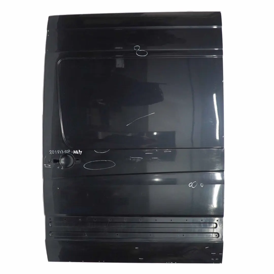 Volkswagen Crafter Sliding Door Side Rear Left N/S High Roof Night Black - H9Z - SKU 2E1843107-NAM - Part number 2E1843107