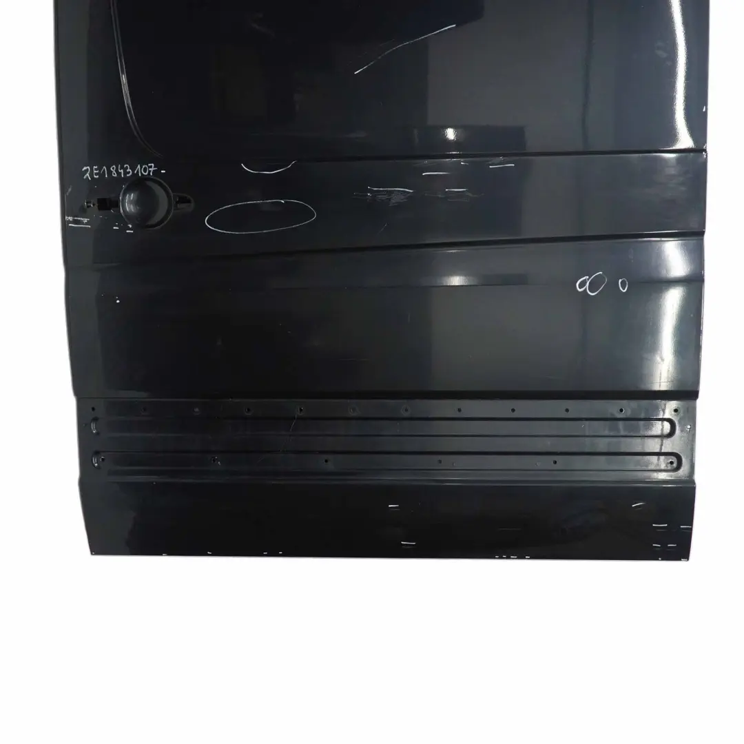 Volkswagen Crafter Sliding Door Side Rear Left N/S High Roof Night Black - H9Z - SKU 2E1843107-NAM - Part number 2E1843107