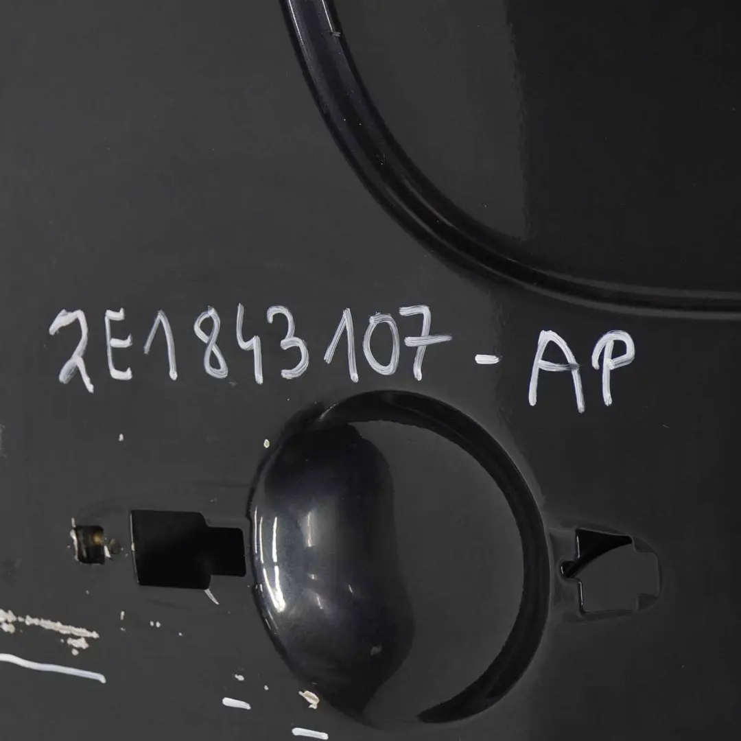 Volkswagen Crafter Sliding Door Side Rear Left N/S High Roof Night Black - H9Z - SKU 2E1843107-NAM - Part number 2E1843107