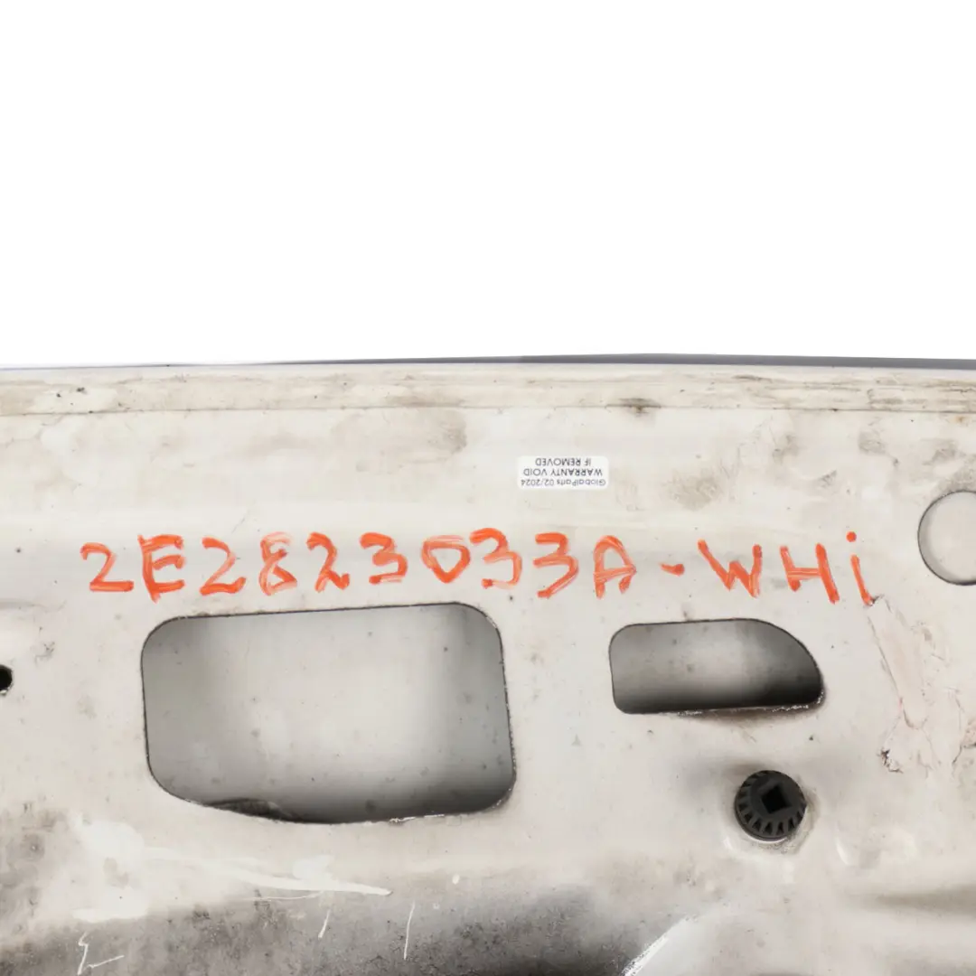 Volkswagen VW Crafter Hood Bonnet Trim Panel Covering Panelling White - SKU 2E2823033A-WHI - Part number 2E2823033A