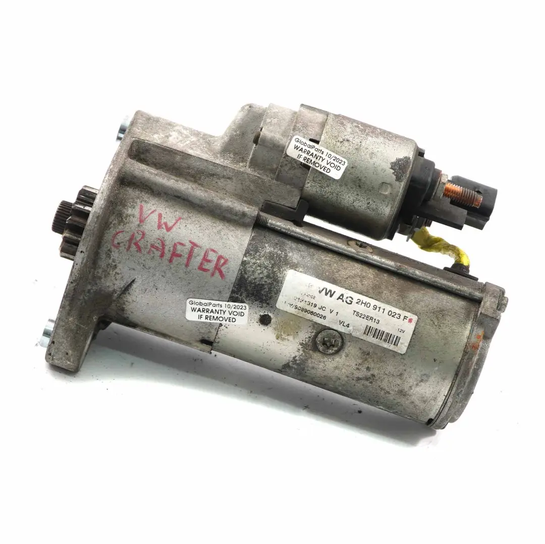 arranque para Volkswagen Crafter 30-35 2E Amarok 2.0 TDI Motor de con número de pieza 2H0911023F Volkswagen Crafter 30-35 2E Amarok 2.0 TDI Motor de arranque - SKU 2H0911023F - Número de pieza 2H0911023F