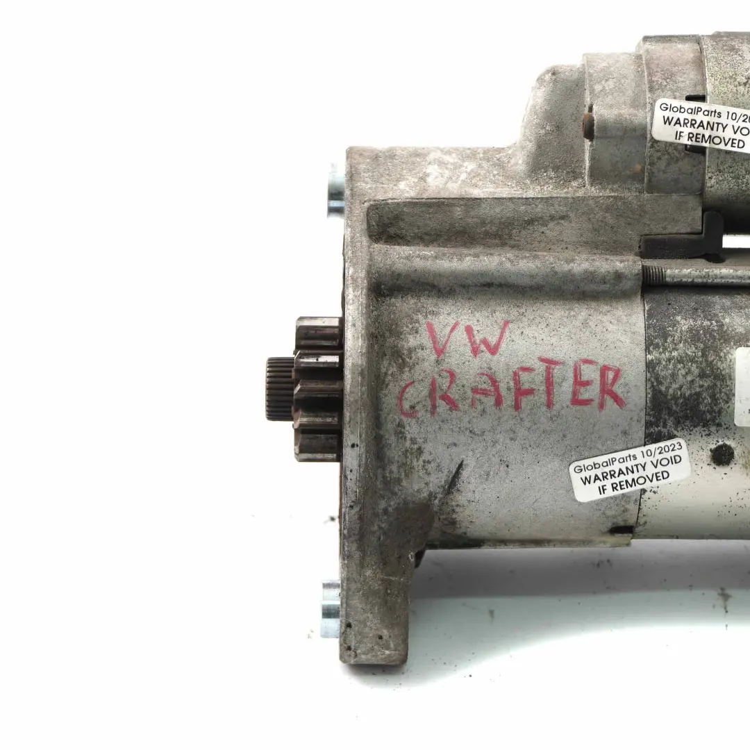 Starter Motor to Volkswagen Crafter 30-35 2E Amarok 2.0 TDI Engine with Part number 2H0911023F Volkswagen Crafter 30-35 2E Amarok 2.0 TDI Engine Starter Motor - SKU 2H0911023F - Part number 2H0911023F