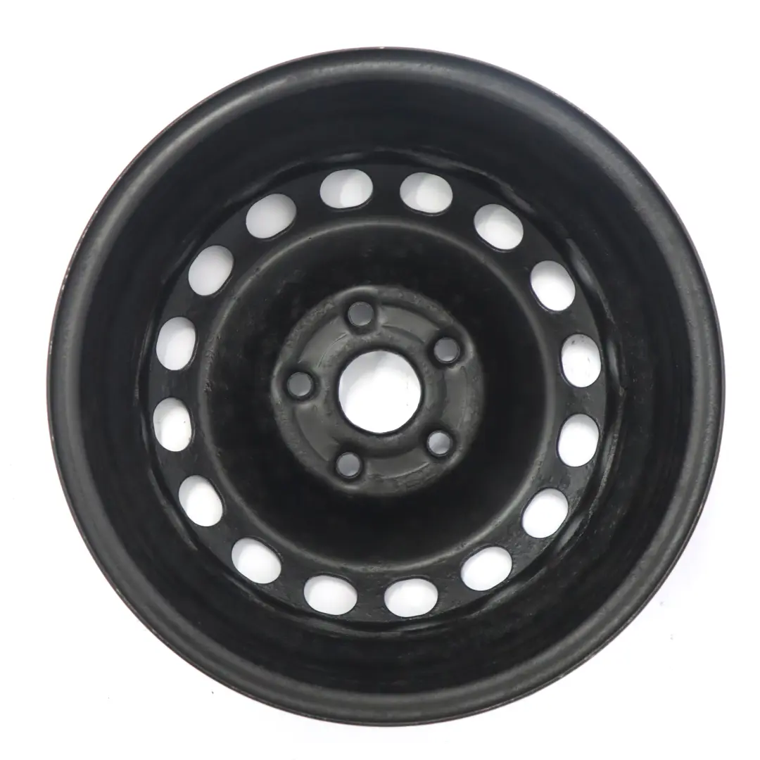 VW Volkswagen Caddy Silber Stahl felge 15" 6J ET:47 5x112 - SKU 2K0601027 - Teilenummer 2K0601027