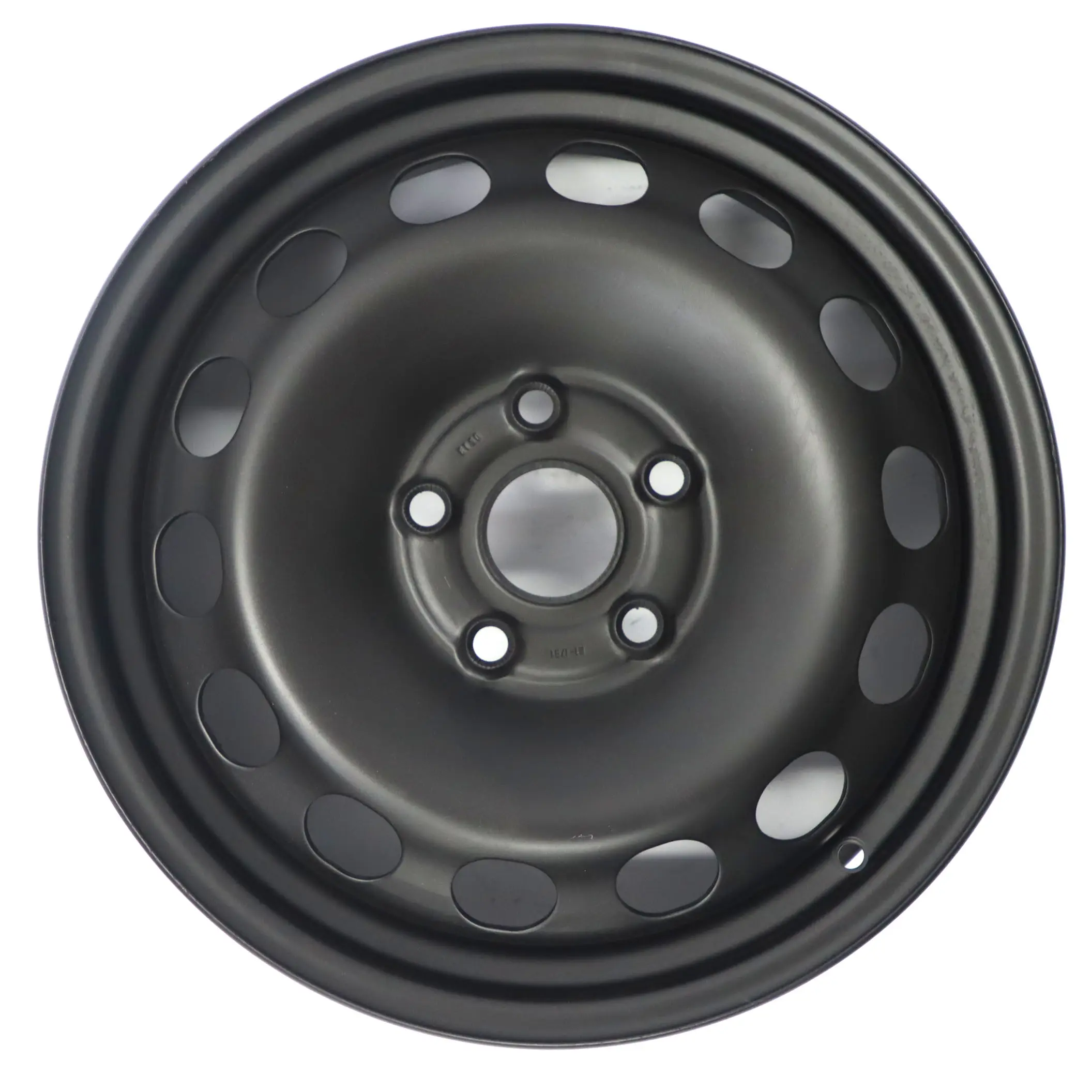 VW Volkswagen Caddy Cerchio in acciaio nero 15" 6J ET:47 5x112 2K0601027B