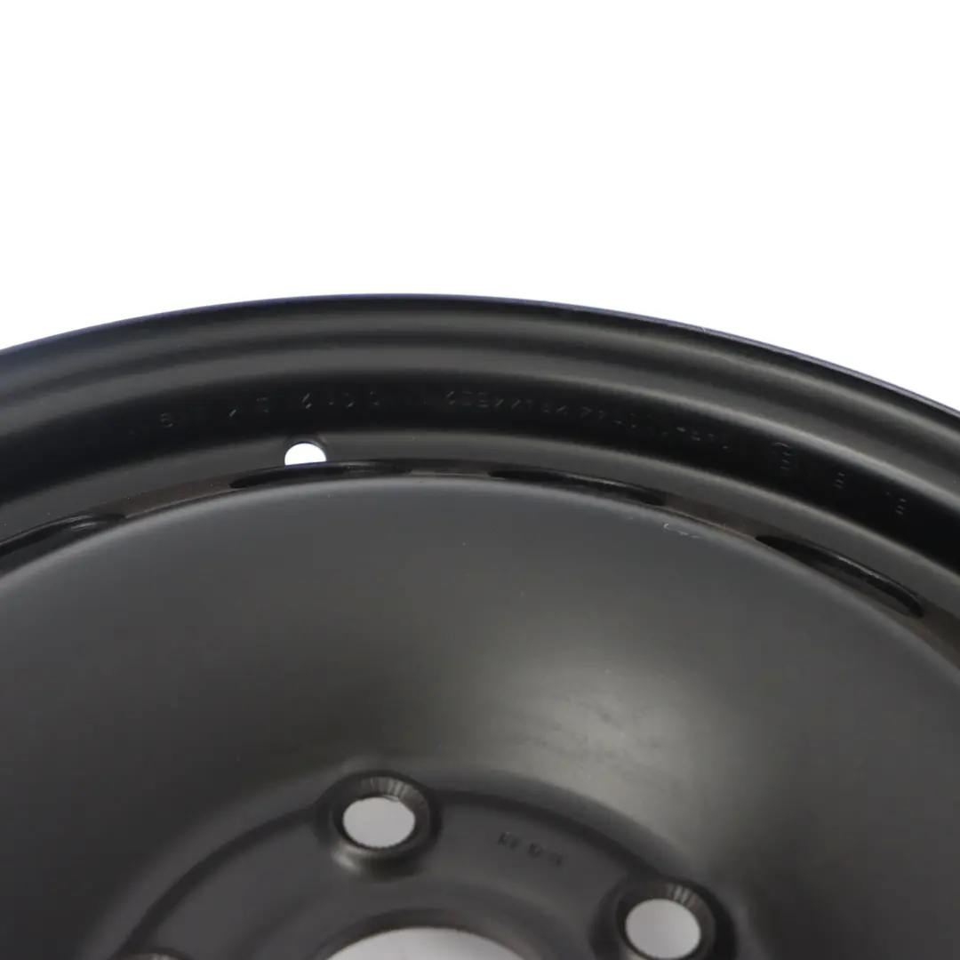 VW Volkswagen Caddy Cerchio in acciaio nero 15" 6J ET:47 5x112 - SKU 2K0601027B-1 - Numero di parte 2K0601027B