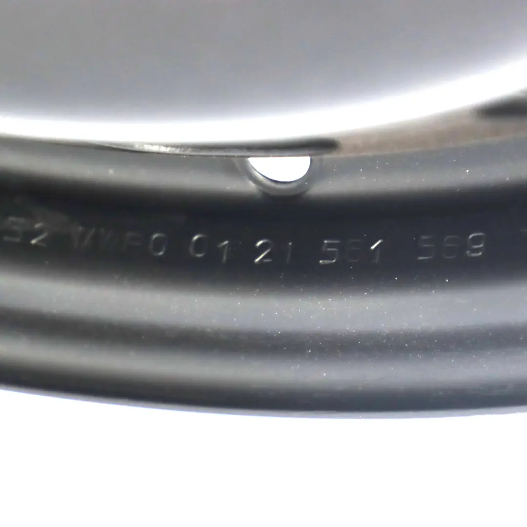 VW Volkswagen Caddy Cerchio in acciaio nero 15" 6J ET:47 5x112 - SKU 2K0601027B-1 - Numero di parte 2K0601027B