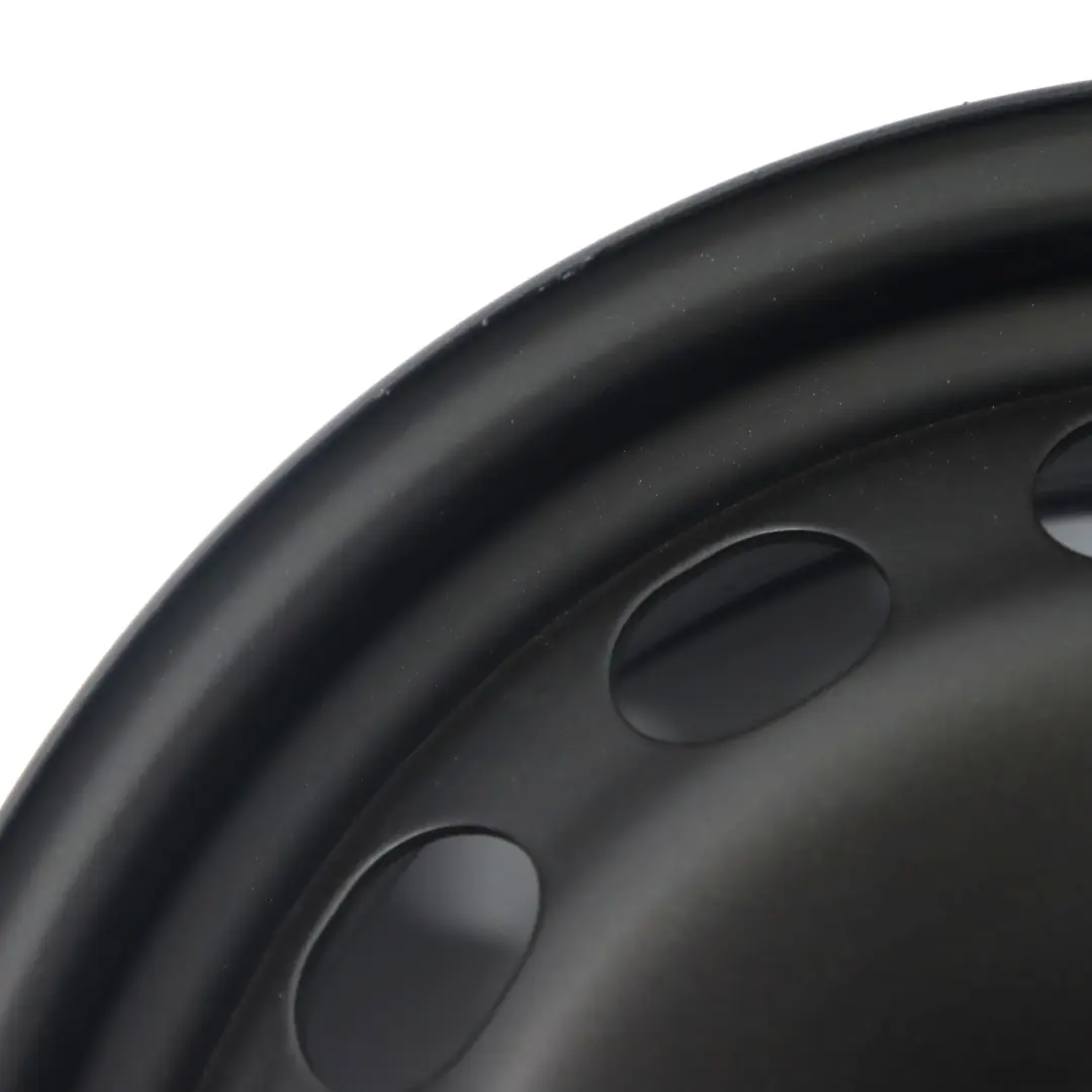 VW Volkswagen Caddy Black Steel Wheel Rim 15" 6J ET:47 5x112 - SKU 2K0601027B-1 - Part number 2K0601027B