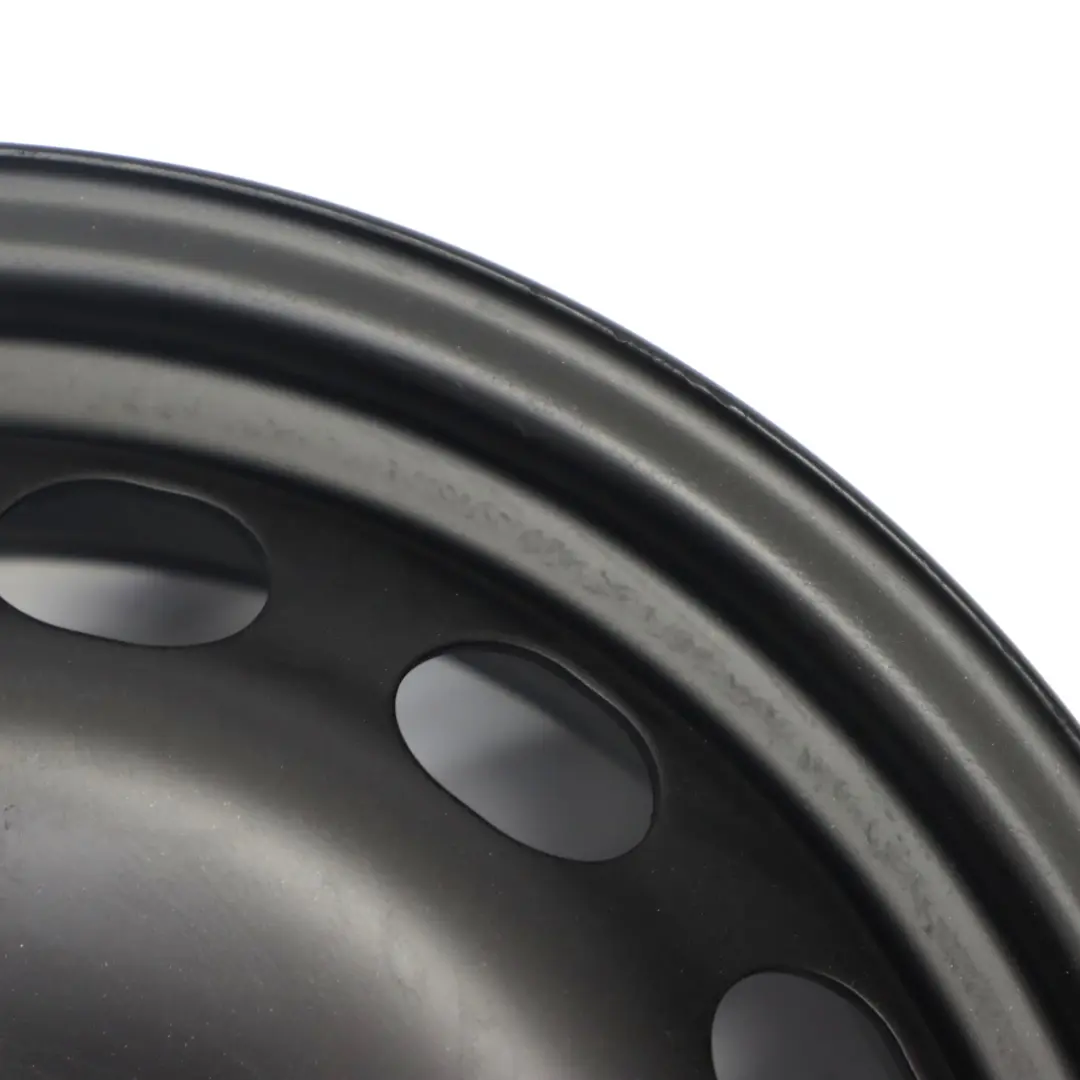 VW Volkswagen Caddy Cerchio in acciaio nero 15" 6J ET:47 5x112 - SKU 2K0601027B-1 - Numero di parte 2K0601027B