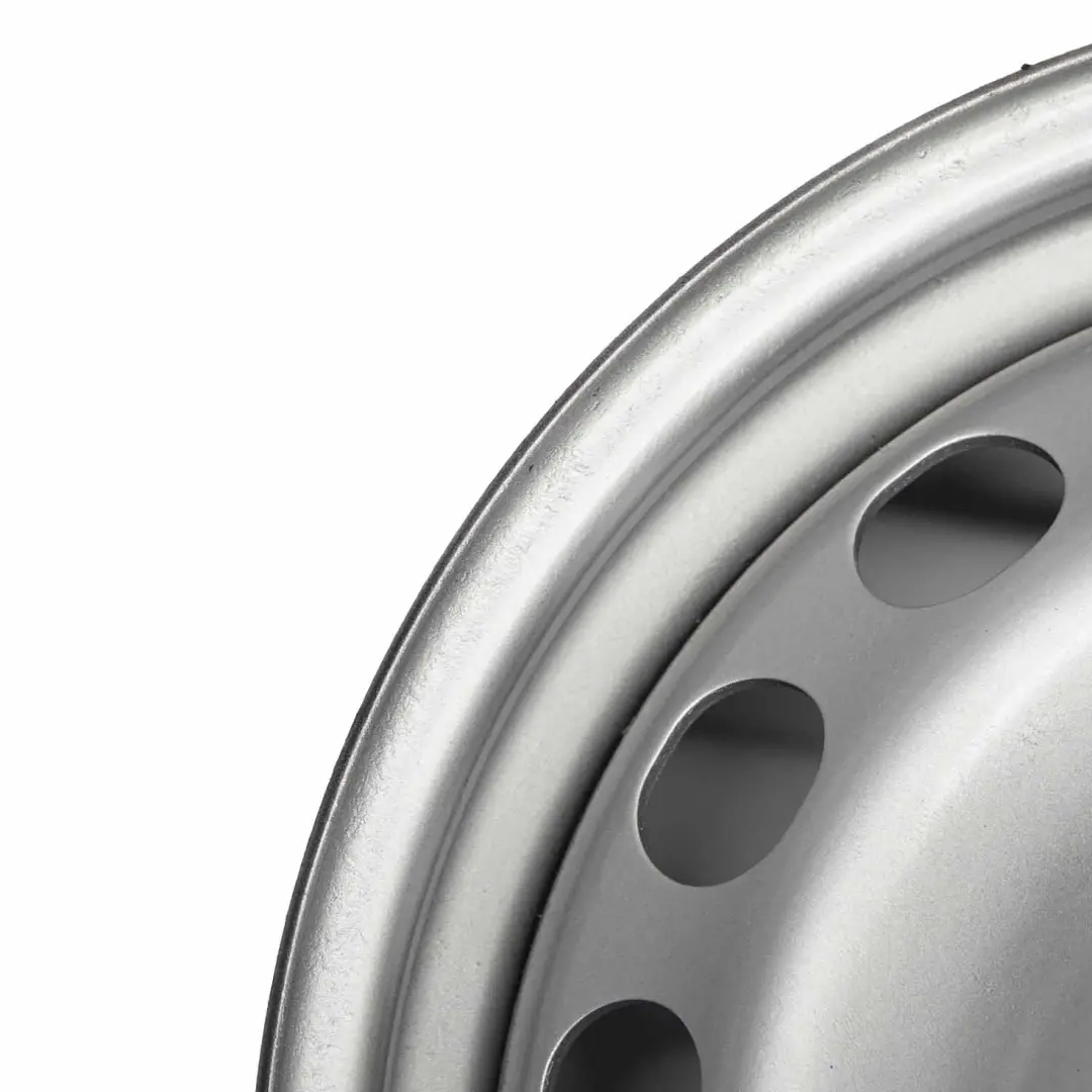 VW Volkswagen Caddy Jante Acier Argent 15" 6J ET:47 5x112 - SKU 2K0601027B - Numéro de pièce 2K0601027B