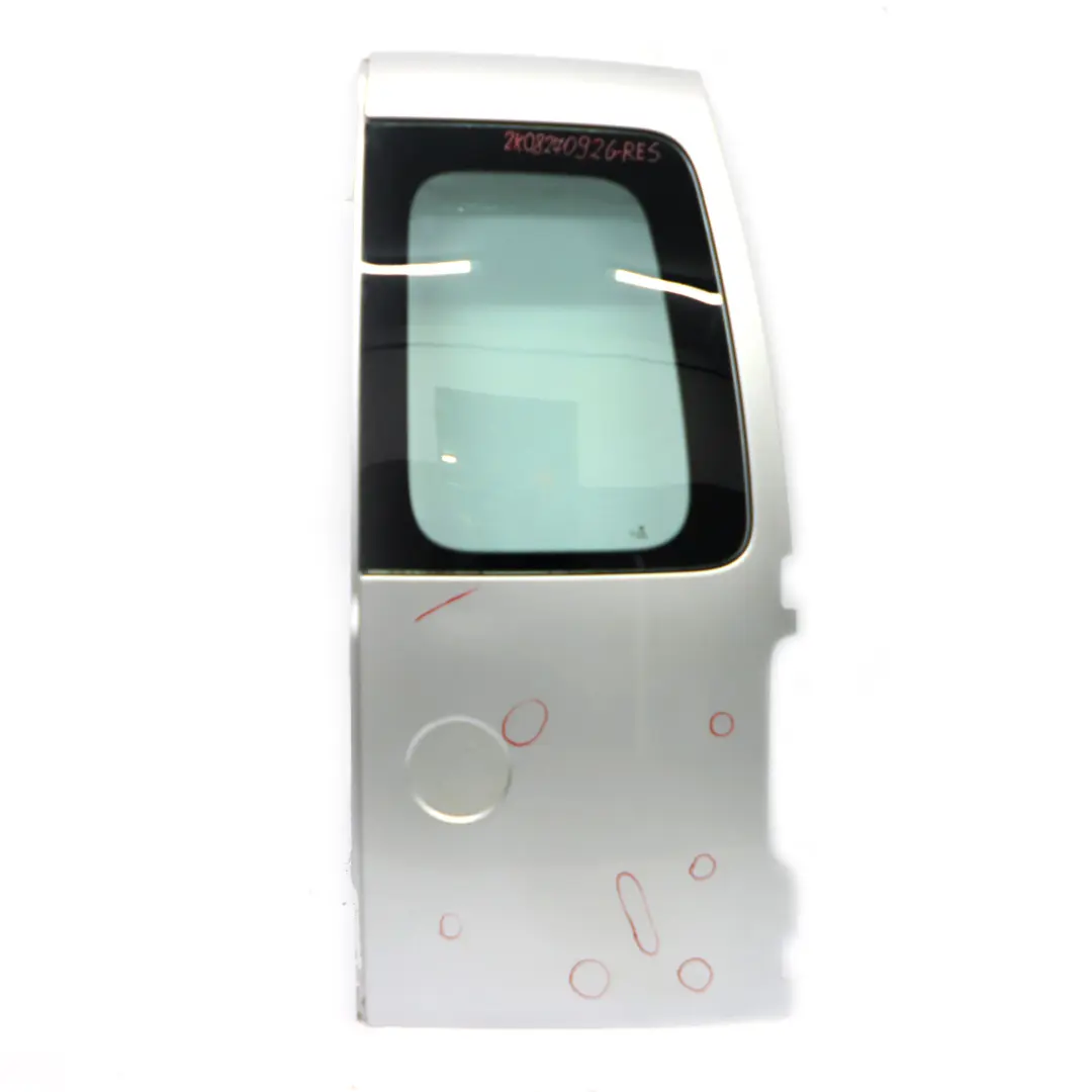 Volkswagen VW Caddy Rear Door Right O/S Boot Tailgate Door Reflex Silver - LA7W - SKU 2K0827092G-RES - Part number 2K0827092G