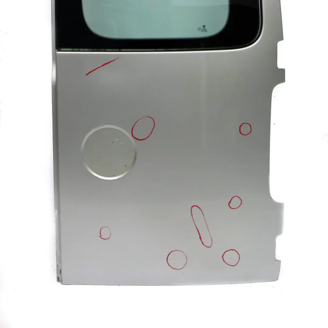 Volkswagen VW Caddy Rear Door Right O/S Boot Tailgate Door Reflex Silver - LA7W - SKU 2K0827092G-RES - Part number 2K0827092G