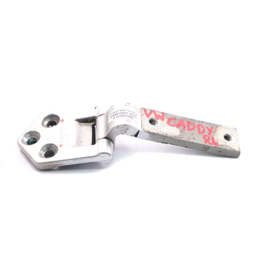 MK3 Charnière de porte arrière gauche Reflex Silver pour VW Caddy à propos du numéro de pièce 2K0827151C VW Caddy MK3 Charnière de porte arrière gauche Reflex Silver - SKU 2K0827151C - Numéro de pièce 2K0827151C