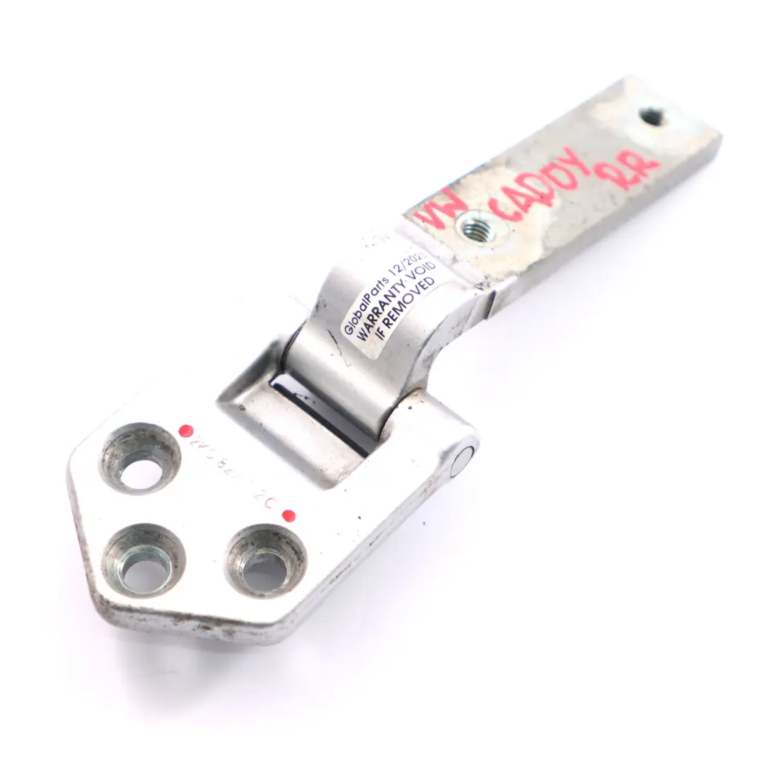 MK3 2K Zawias Tylnych Prawych Drzwi Reflex Silver do VW Caddy o numerze 2K0827152C VW Caddy MK3 2K Zawias Tylnych Prawych Drzwi Reflex Silver - SKU 2K0827152C - Numer Części 2K0827152C