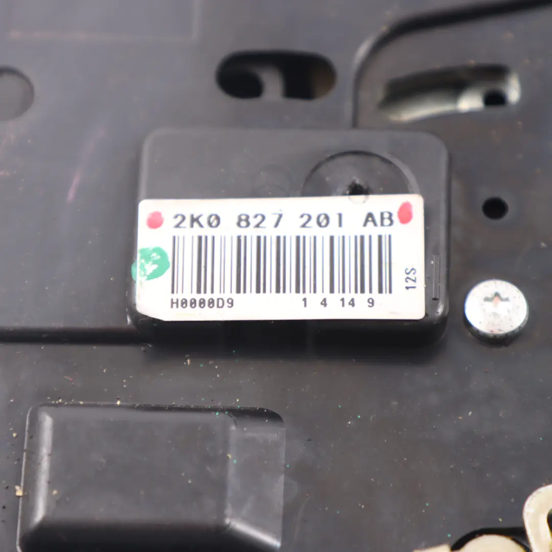 Volkswagen Caddy Zamek Drzwi Tylnych Ładunkowych - SKU 2K0827201AB - Numer Części 2K0827201AB