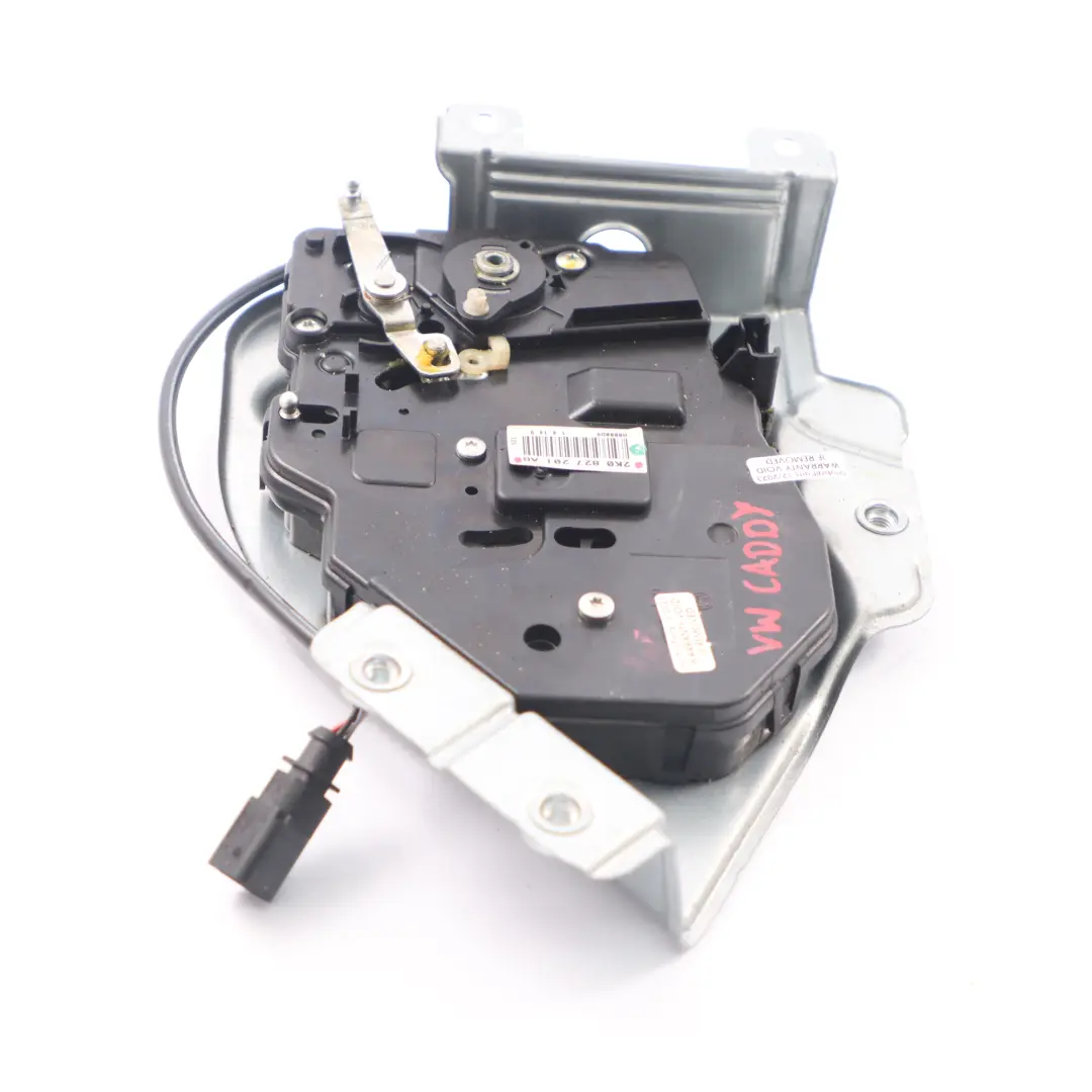 Mécanisme Serrure Porte Arrière Chargement pour Volkswagen Caddy à propos du numéro de pièce 2K0827201AB Volkswagen Caddy Mécanisme Serrure Porte Arrière Chargement - SKU 2K0827201AB - Numéro de pièce 2K0827201AB