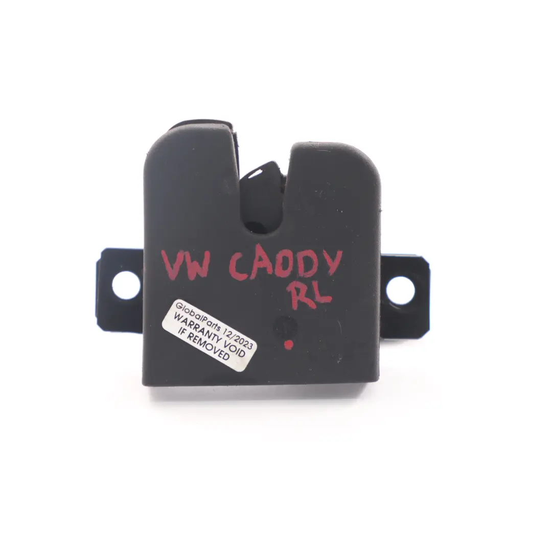 VW Volkswagen Caddy Zatrzask Tylnych Drzwi Załadunkowych Lewy - SKU 2K0827505J - Numer Części 2K0827505J