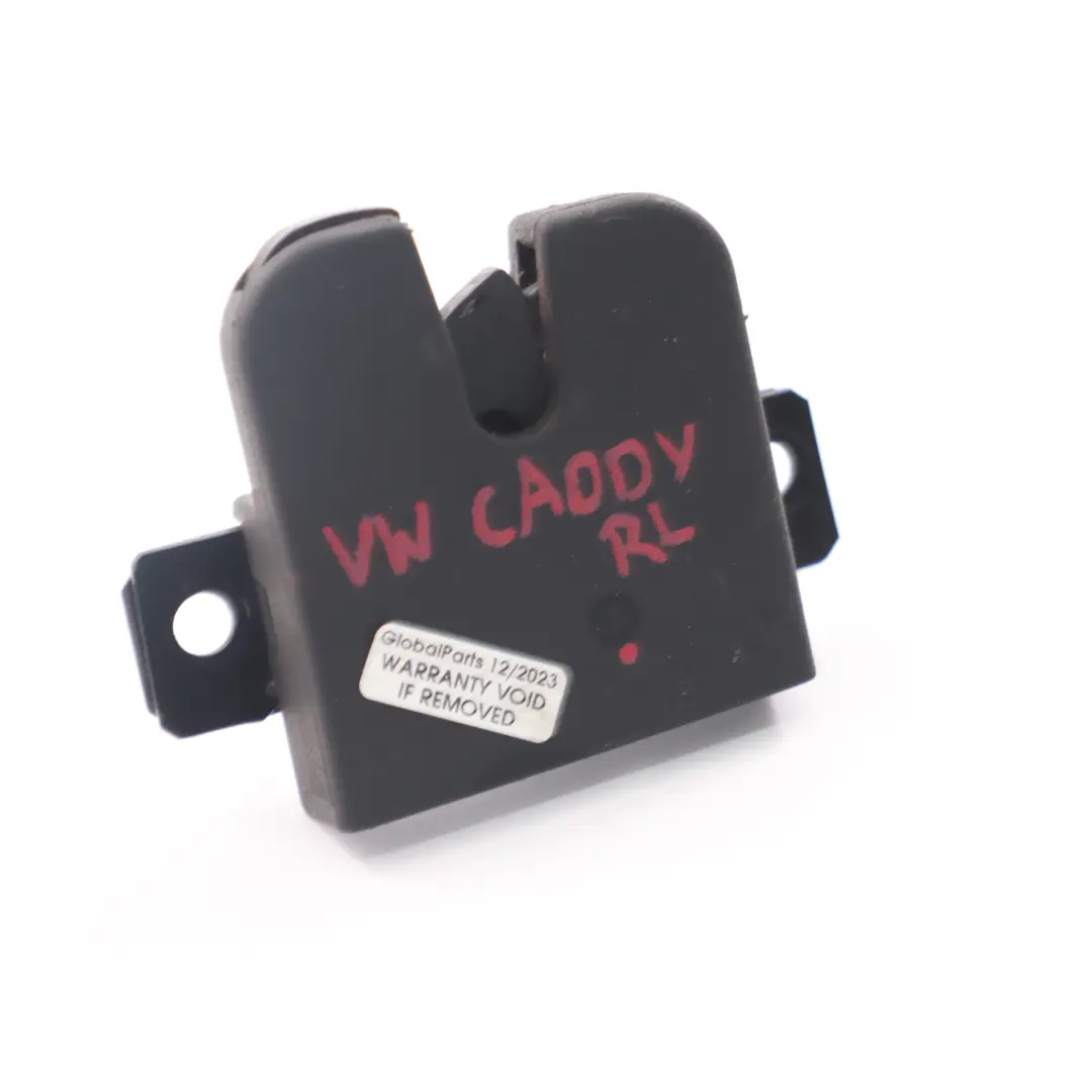 VW Volkswagen Caddy Zatrzask Tylnych Drzwi Załadunkowych Lewy - SKU 2K0827505J - Numer Części 2K0827505J