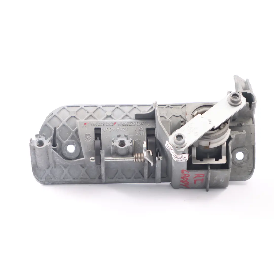 Door Tailgate Handle Left N/S Lock Catch Grab to Volkswagen Caddy Rear with Part number 2K0827565J Volkswagen Caddy Rear Door Tailgate Handle Left N/S Lock Catch Grab - SKU 2K0827565J - Part number 2K0827565J