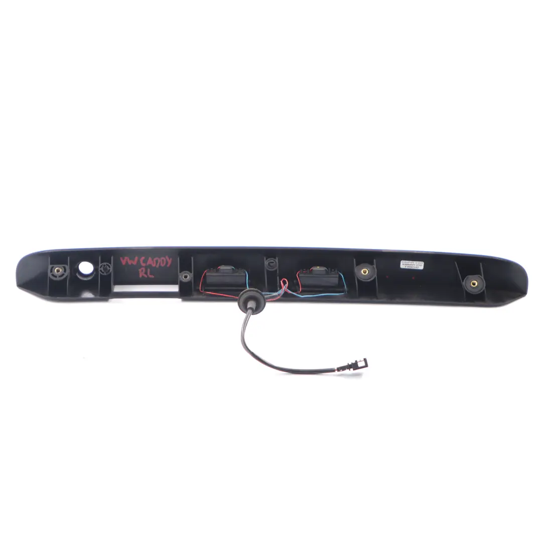 VW Volkswagen Caddy Tailgate Boot Lid Handle Plate Light Trim - SKU 2K0827574F - Part number 2K0827574F